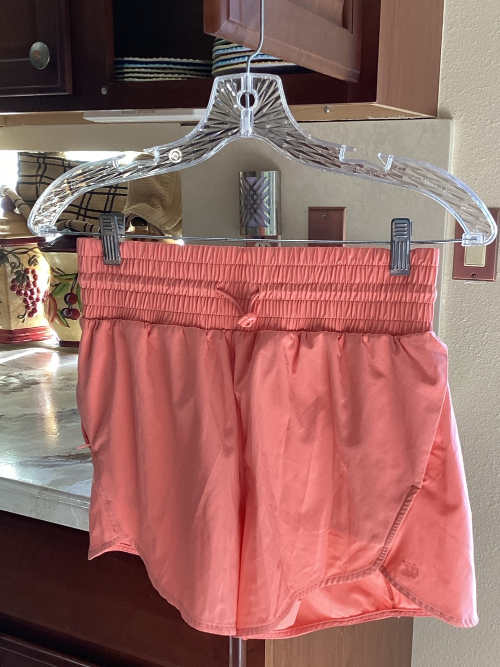 Women’s All In Motion Coral Elastic-Waist Active Shorts